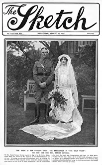 Bethell: Mr and the Hon. Mrs Bethell, WW1 wedding