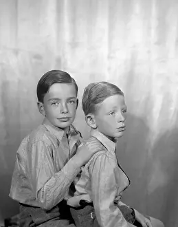 Hutchings: Mr Hutchings and his two sons, Michael and John