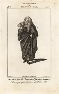 Farquhar: Mr John Quick in the character of Judge Gripus in