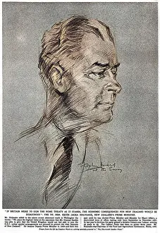 Sixities: Mr. Keith Holyoake, as sketched by Stephen Ward, 1961