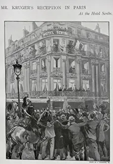 Guerin: Mr Kruger's reception in Paris