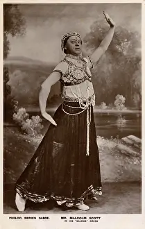 Impersonators: Mr Malcolm Scott as Salome