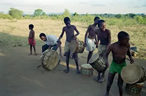 Tsonga: Mr Mavunde on bass drum 1, Tsonga, Andrew Tracey