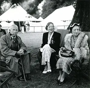 Hatfield: Mr and Mrs C.C. Walker with Lady Sorley in the centre at
