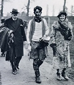 Gillingham: Mr and Mrs Gillingham with son Anthony