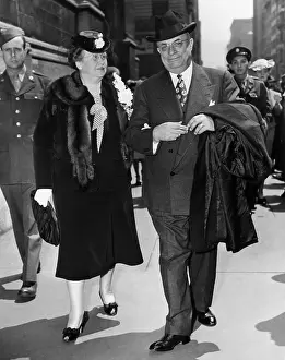 Shipbuilders: Mr. and Mrs. Henry Kaiser in the 5th Avenue Easter