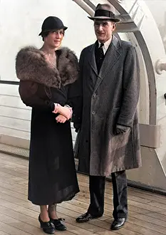 Blanchette: Mr & Mrs John D. Rockefeller 3rd return from Honeymoon