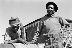 Despondent: Mr and Mrs Modikwane Molefe despondent about their