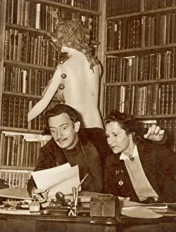 Mr and Mrs Salvador Dali