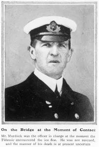 Mcmaster: Mr Murdoch officer from the Titanic