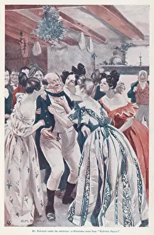 Dickens: Mr Pickwick under the mistletoe
