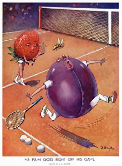 Fruity: Mr. Plum Goes Right Off His Game by G. E Studdy
