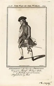 Eumenes: Mr. Robert Baddeley in the character of Petulant in