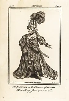 Thornthwaite: Mr Robert Bensley in the character of Busiris in Edward