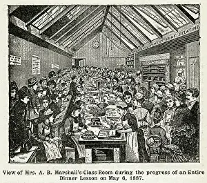 Mrs. A. B Marshall's school of Cookery 1887