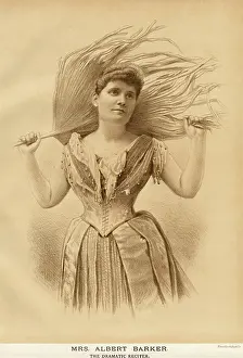 Feathery: Mrs Albert Barker