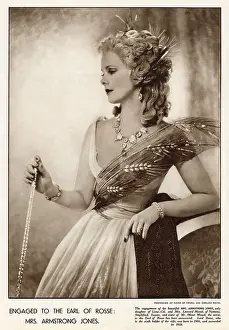 Snowdon: Mrs Armstrong Jones engaged to the Earl of Rosse