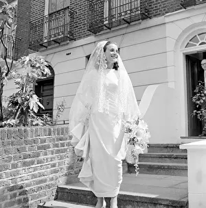 Bodin: Mrs Bodin on her wedding day