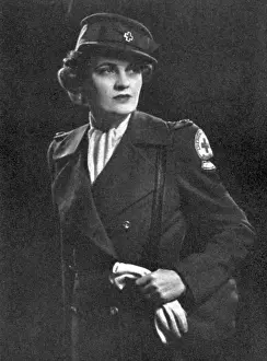 Sweeny: Mrs Charles Sweeny in American Red Cross uniform