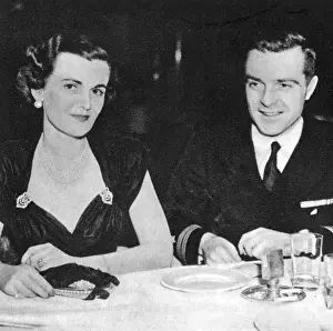 Sweeny: Mrs Charles Sweeny & Lt. Hoguet, US Navy