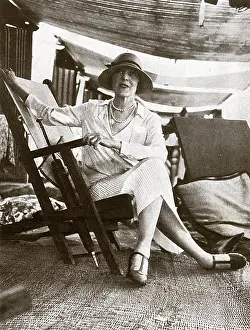 Mrs Cole Porter at the Venice Lido