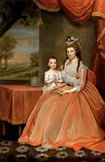 Elijah: Mrs. Elijah Boardman and Her Son William Whiting Boardman