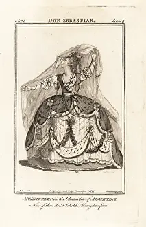 Esteemed: Mrs Elizabeth Hartley in the character of Almeyda