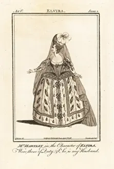 Elvira: Mrs Elizabeth Hartley in the character of Elvira in