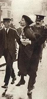 Pankhurst: Mrs Emmeline Pankhurst (1857-1928), English suffragette