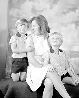 Glaisher: Mrs Glaisher with Peter and John