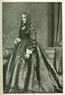 Crinoline: Mrs Grace, mother of W G Grace, cricketer
