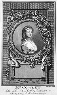 Cowley: MRS HANNAH COWLEY