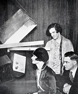 Laboratories: Mrs Howe the first person to have their televised
