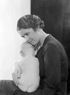 Priestly: Mrs J. B. Priestly and her son