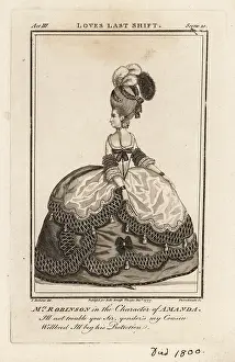 Artaxerxes: Mrs. Jane Robinson in the character of Amanda in