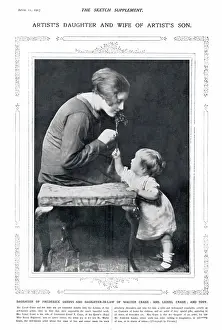 Gertrude: Mrs Lionel Crane and son