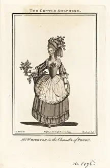 Esteemed: Mrs Mary Ann Wrighten in the character of Peggy in