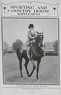 Horserider: Mrs McBride on Saxon Queen