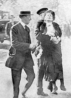 Pankhurst: MRS PANKHURST ARRESTED