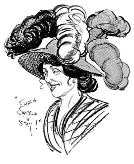 Doolittle: Mrs Patrick Campbell as Eliza Doolittle in Pygmalion, 1914