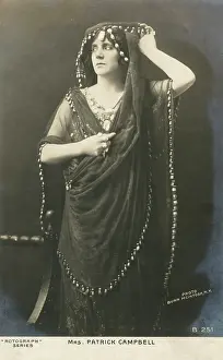 Tanner: Mrs Patrick Campbell, English stage actress