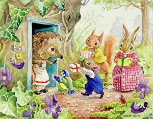 Hedgehogs: Mrs Prickles Birthday