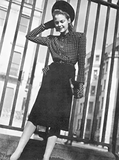 Mrs Rex Harrison in Rahvis