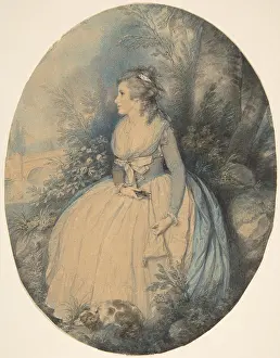 Perdita: Mrs. Robinson as Perdita, ca. 1779, Graphite