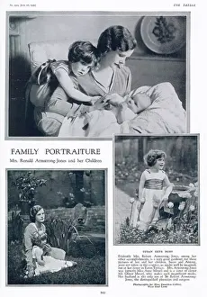 Antony: Mrs Ronald Armstrong-Jones and her children