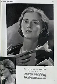 Loveliness: Mrs Ronald Balfour, studio portraits