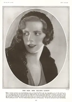 Mrs Ronald Cubitt by Yevonde