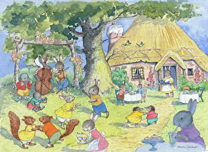 Hedgehogs: Mrs Truffles Tea Dance ' with rabbits etc