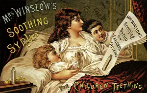 Syrup: Mrs. Winslow's Soothing Syrup