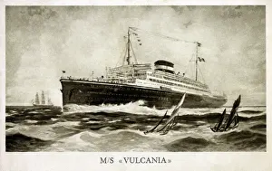 Triestino: MS Vulcania - Cosulich Line